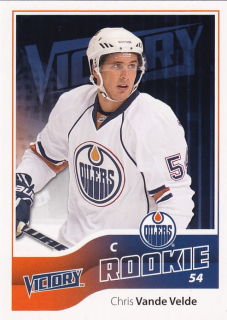 Hokejová karta Chris Vande Velde UD Victory 2011-12 Rookie č. 215