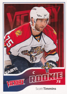 Hokejová karta Scott Timmins UD Victory 2011-12 Rookie č. 217