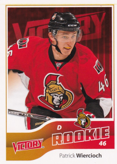Hokejová karta Patrick Wiercioch UD Victory 2011-12 Rookie č. 233
