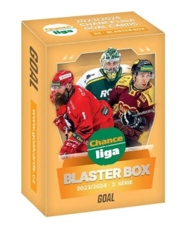 Box hokejových karet Goal Cards Chance Liga 2023-24 Série 2 Blaster Box