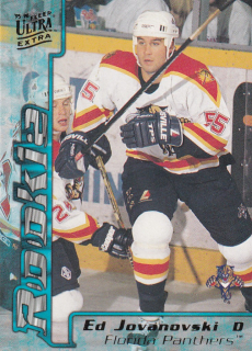 Hokejová karta Ed Jovanovski Fleer Ultra Extra 1995-96 Rookie č. 342