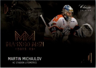 Hokejová karta Martin Michajlov OFS Chance Liga 2018-19 Masked Men 