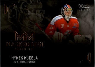 Hokejová karta Hynek Kůdela OFS Chance Liga 2018-19 Masked Men