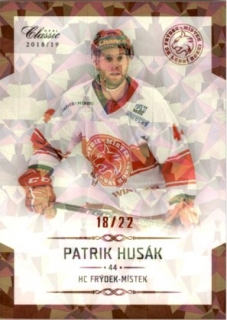 Hokejová karta Patrik Husák OFS Chance Liga 2018-19 Rainbow