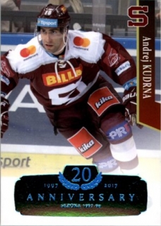 Hokejová karta Andrej Kudrna OFS 17-18 Série 2 Blue Retro