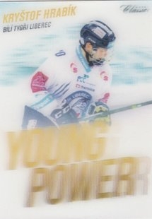 hokejová karta Kryštof Hrabík OFS 16/17 S.II. Young Power 3D