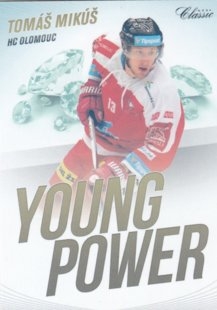 hokejová karta Tomáš Mikúš 16/17 S.II. Young Power