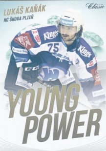 hokejová karta Lukáš Kaňák 16/17 S.II. Young Power