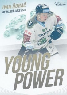 hokejová karta Ivan Ďurač 16/17 S.II. Young Power
