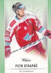 hokejová karta Petr Strapáč OFS Classic 16/17 S. II. Emerald