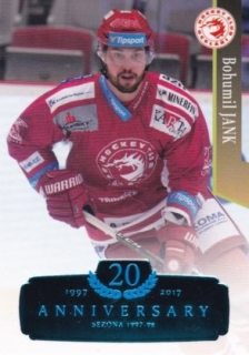 Hokejová karta Bohumil Jank  OFS 17/18 S.II. Blue RETRO