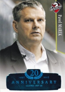 Hokejová karta Pavel Marek  OFS 17/18 S.II. Blue RETRO