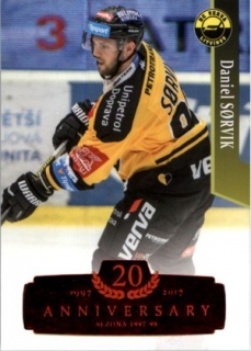 Hokejová karta Daniel Sorvik OFS 17-18 Série 2 Red Retro