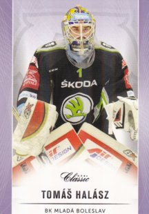 hokejová karta Tomáš Halász OFS Classic 16/17 S. II. Purple 