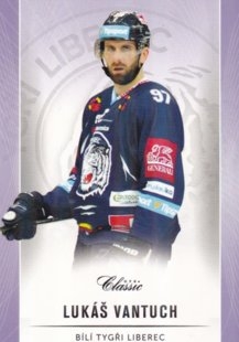 hokejová karta Lukáš Vantuch OFS Classic 16/17 S. II. Purple 