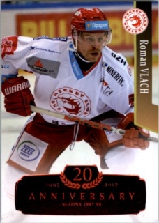 Hokejová karta Roman Vlach 17/18 Serie 2 - RETRO RED 