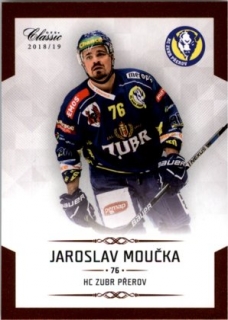 Hokejová karta Jaroslav Moučka OFS Chance Liga 2018-19 řadová karta č. 101