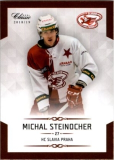 Hokejová karta Michal Steinocher OFS Chance Liga 2018-19 řadová karta č. 83