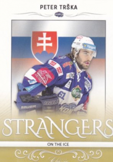 hokejová karta Peter Trška OFS 16/17 S.II. Strangers On The Ice