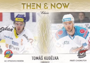 hokejová karta Tomáš Kudělka OFS 16/17 S.II. Then and Now