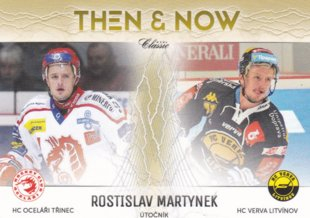 hokejová karta Rostislav Martynek OFS 16/17 S.II. Then and Now