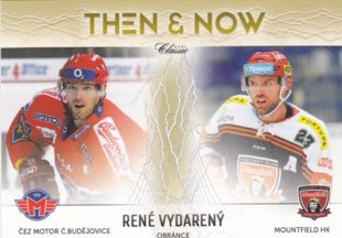hokejová karta René Vydarený OFS 16/17 S.II. Then and Now
