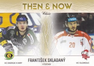 hokejová karta František Skladaný OFS 16/17 S.II. Then and Now