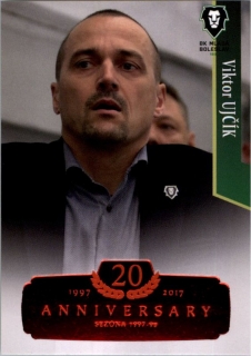 Hokejová karta Viktor Ujčík OFS 17/18 Serie 2 - RETRO RED 