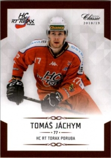 Hokejová karta Tomáš Jáchym OFS Chance Liga 2018-19 řadová karta č. 302