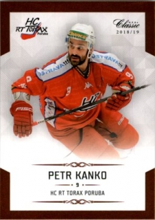 Hokejová karta Petr Kanko OFS Chance Liga 2018-19 řadová karta č. 304