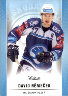 hokejová karta David Němeček OFS 16/17 S.2 Blue