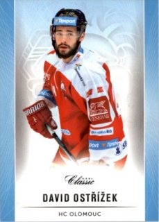 hokejová karta David Ostřížek OFS 16/17 S.2 Blue