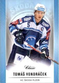 hokejová karta Tomáš Vondráček OFS 16/17 S.2 Blue