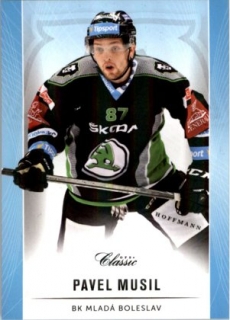 hokejová karta Pavel Musil OFS 16/17 S.2 Blue