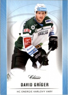 hokejová karta Dávid Gríger OFS 16/17 S.2 Blue