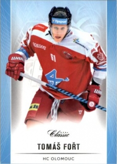 hokejová karta Tomáš Fořt OFS 16/17 S.2 Blue