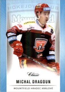 hokejová karta Michal Dragoun OFS 16/17 S.2 Blue