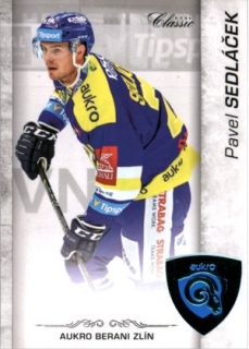Hokejová karta Pavel Sedláček OFS 17/18 S.II. Blue