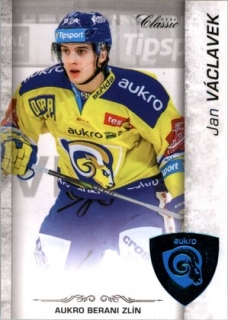 Hokejová karta Jan Václavek  OFS 17/18 S.II. Blue