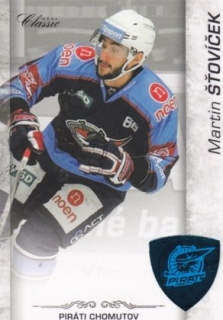 Hokejová karta Martin Šťovíček OFS 17/18 S.II. Blue