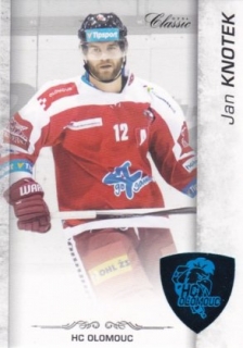 Hokejová karta Jan Knotek OFS 17/18 S.II. Blue