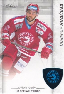Hokejová karta Vladimír Svačina OFS 17/18 S.II. Blue