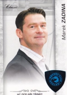 Hokejová karta Marek Zadina OFS 17/18 S.II. Blue