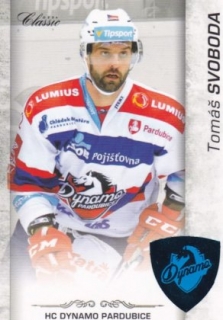 Hokejová karta Tomáš Svoboda OFS 17/18 S.II. Blue