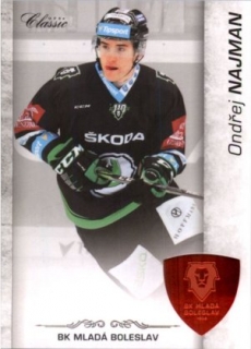 Hokejová karta Ondřej Najman OFS 17/18 S.II. Red