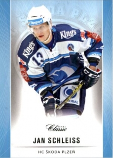 hokejová karta Jan Schleiss OFS 16/17 S.2 Blue