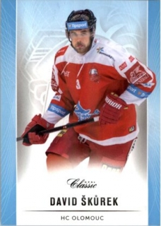 hokejová karta David Škůrek OFS 16/17 S.2 Blue