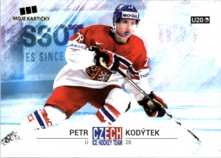 Hokejová karta Petr Kodýtek Czech Ice Hocky Team 2018 č. 46