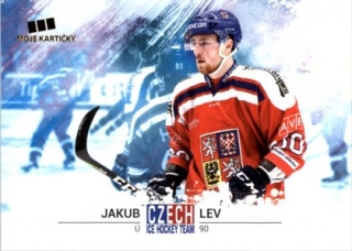 Hokejová karta Jakub Lev Czech Ice Hocky Team 2018 č. 54