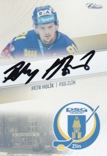 hokejová karta Petr Holík OFS 16/17 Team Pride Signature